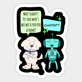 ChatGPT on Sticker